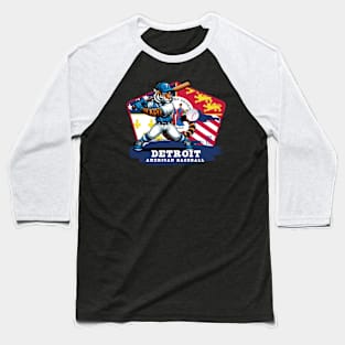 USA - American BASEBALL - Detroit - Baseball mascot - Detroit baseball Baseball T-Shirt